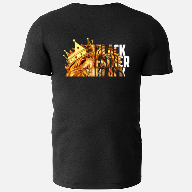 Celebrate Juneteenth 1865 Black King Black Father Proud Lion T-Shirts