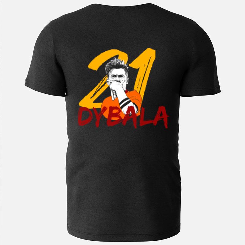 Football Player Dybala 21 T-Shirts