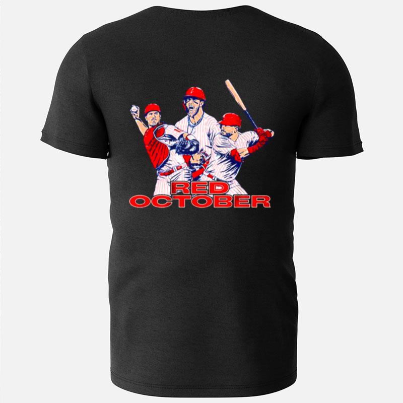 Harper Schwarber And Realmuto Red October T-Shirts