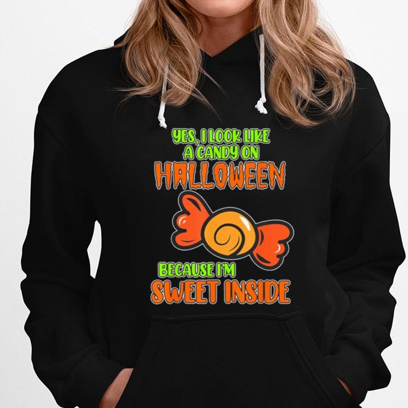 I Look Like Candy Halloween Pumpkin Ghost Skeleton Graphic T-Shirts