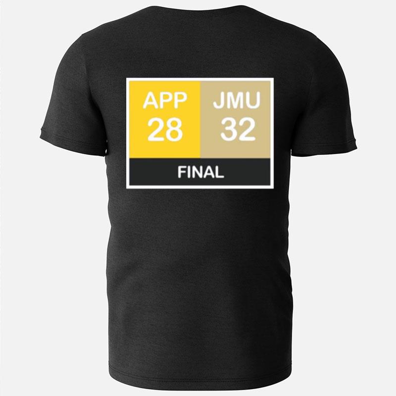 Jmu Comeback App 28 Jmu 32 Final T-Shirts