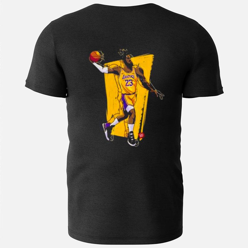 Los Angeles Lakers King James T-Shirts