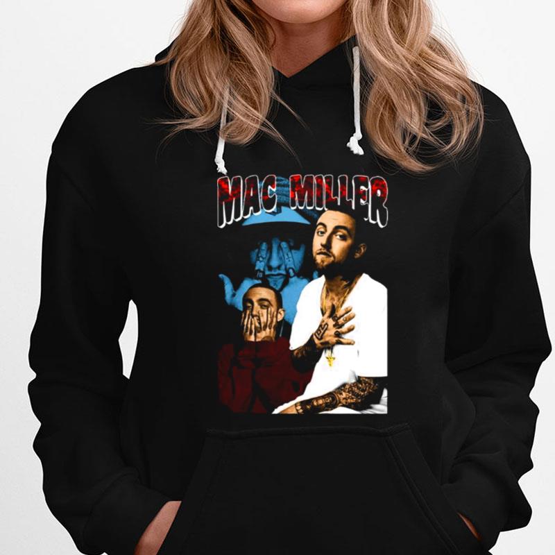 Mac Miller College Design Singer 90S T-Shirts