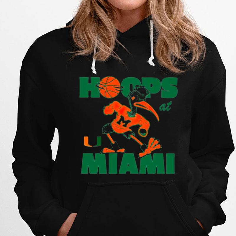 Miami Hurricanes Miami Hoops T-Shirts