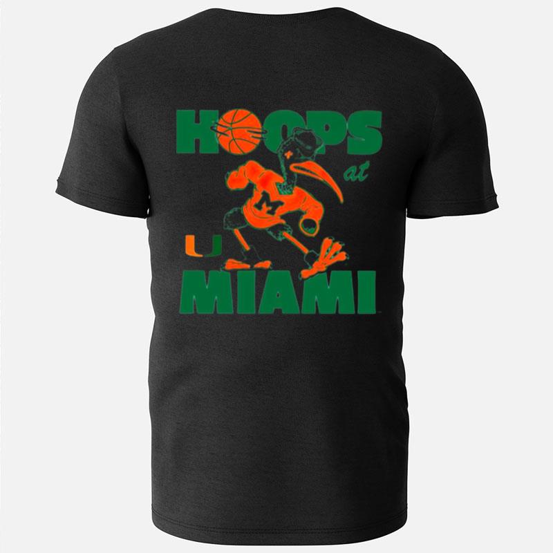 Miami Hurricanes Miami Hoops T-Shirts