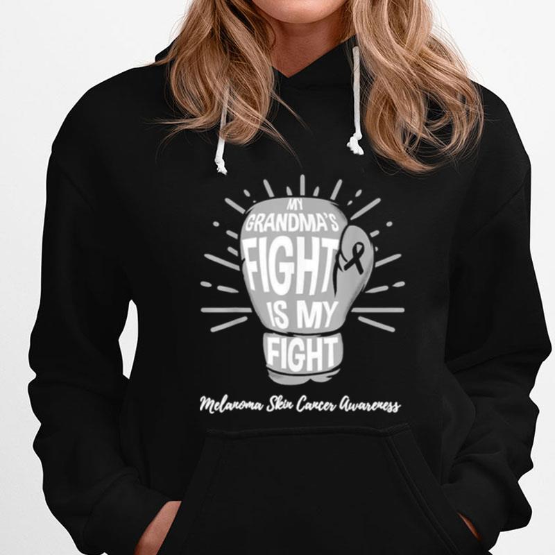 My Grandma's Fight Is My Fight Melanoma Skin Cancer Awareness T-Shirts