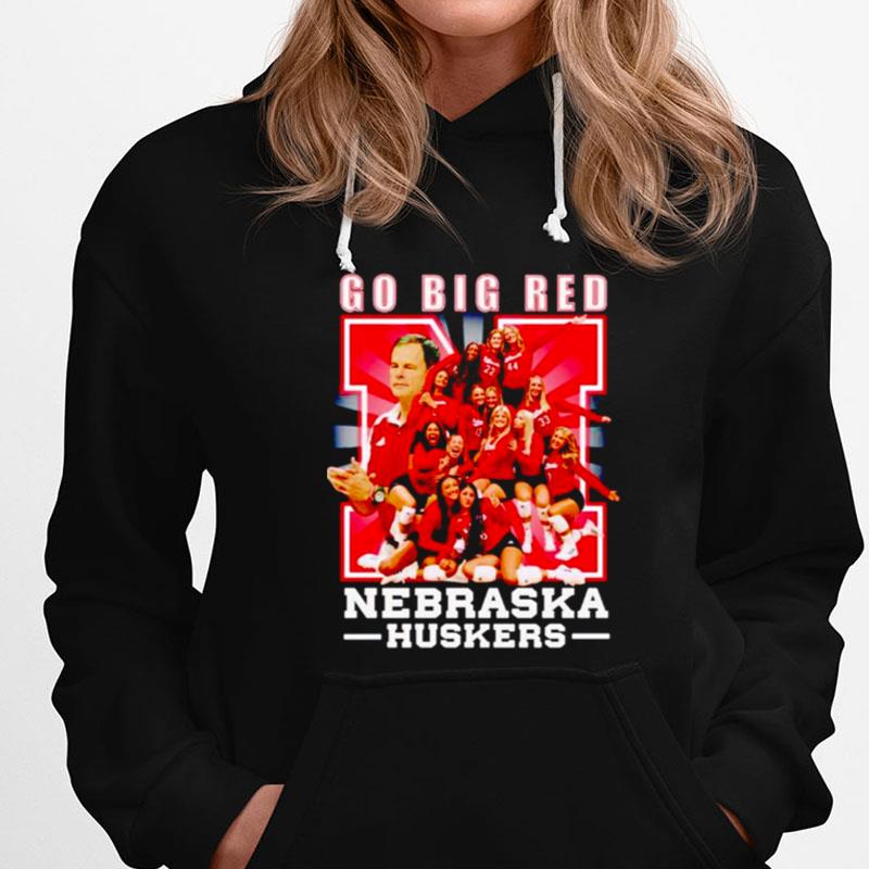 Nebraska Huskers Volleyball Go Big Red T-Shirts