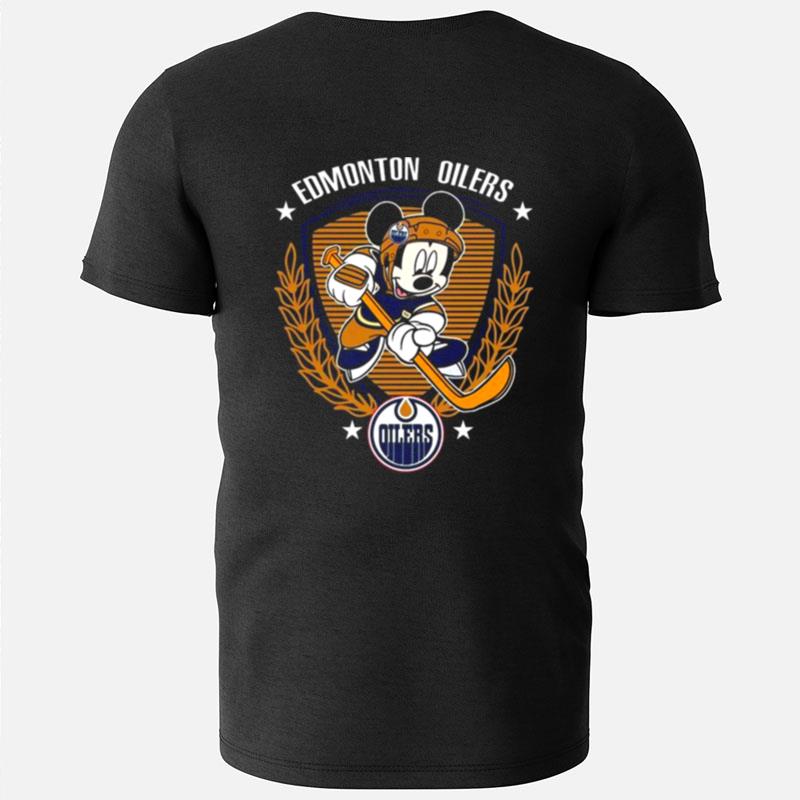 Nhl Edmonton Oilers Hockey Mickey Mouse Disney T-Shirts