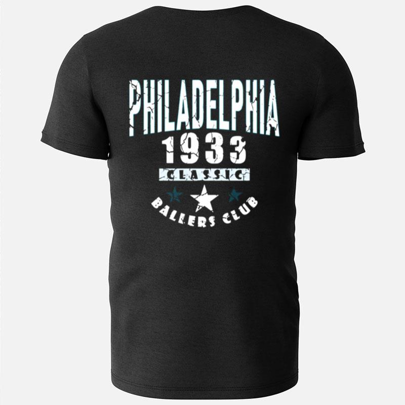 Philadelphia Pro Football 1933 Ballers Clubs T-Shirts