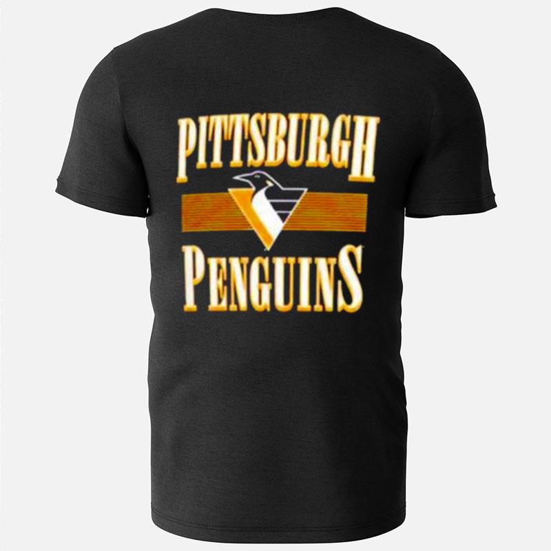 Pittsburgh Penguins Black Reverse Retro 2.0 Fresh Playmaker T-Shirts