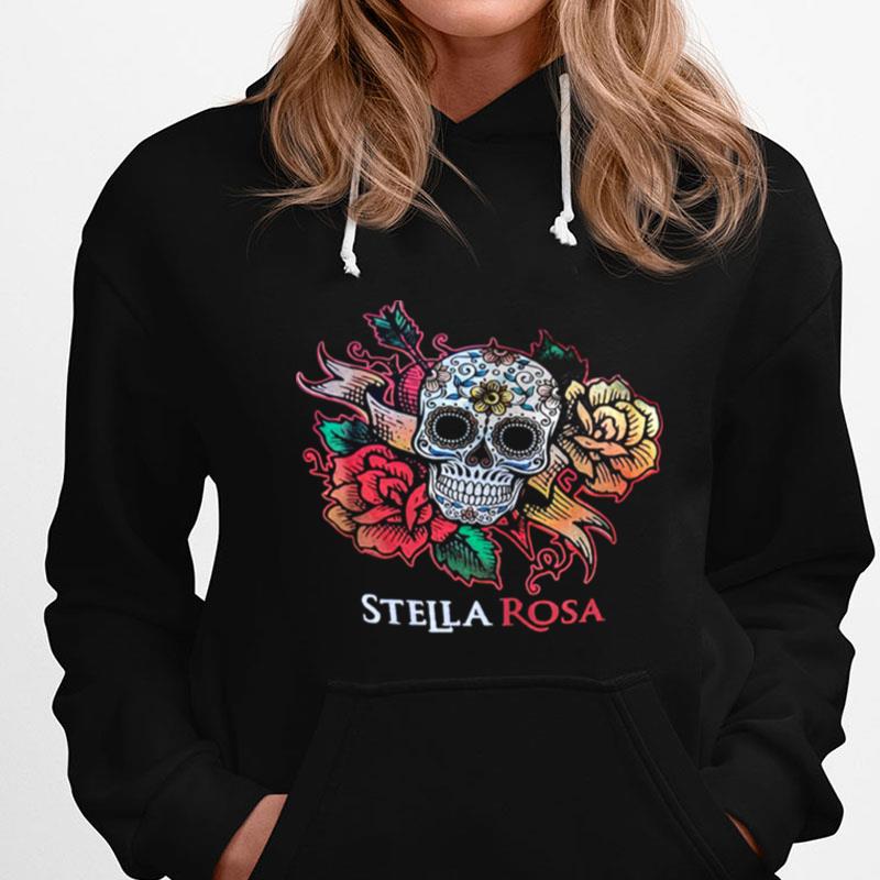 Skull Rose Stella Rosa T-Shirts