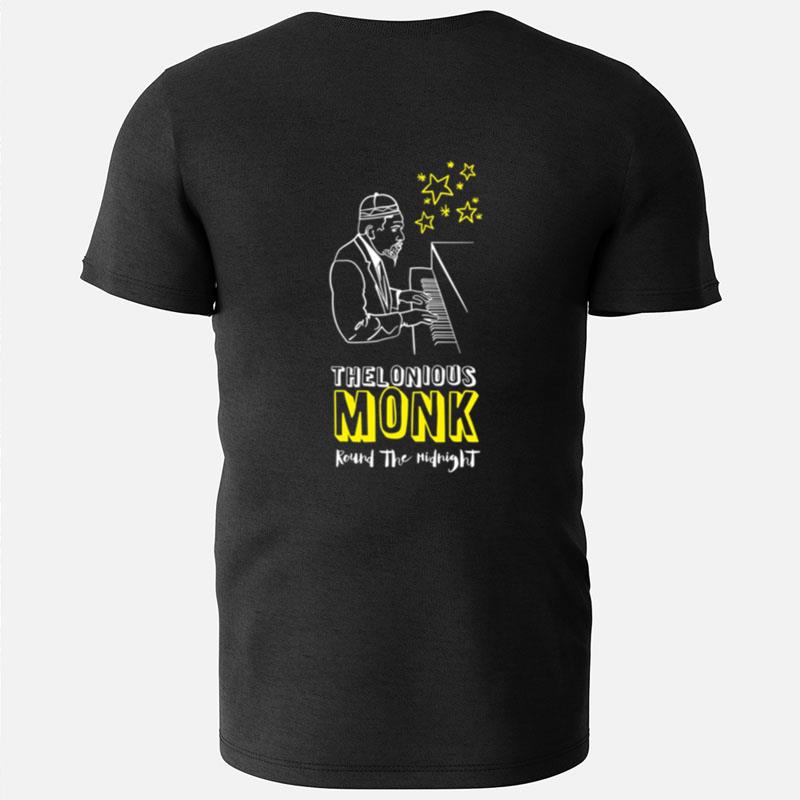 Thelonious Monk Giants Of American Music Round The Mindnigh T-Shirts