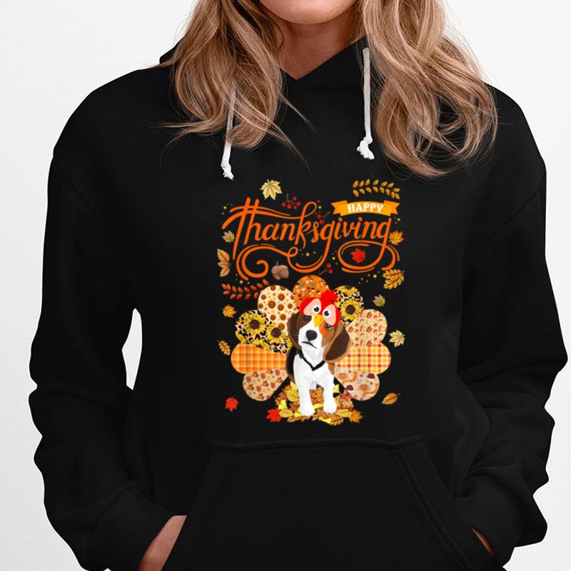 Turkey Dog Beagle Happy Thanksgiving Autumn Fall Lover T-Shirts