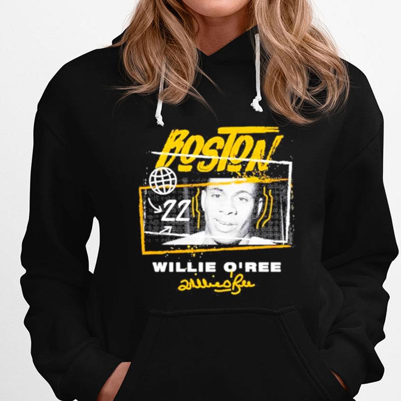 Willie O'ree Boston Ice Hockey Lovers T-Shirts