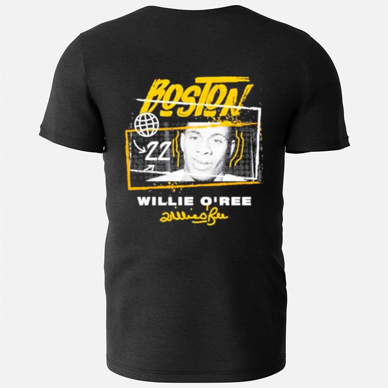 Willie O'ree Boston Ice Hockey Lovers T-Shirts
