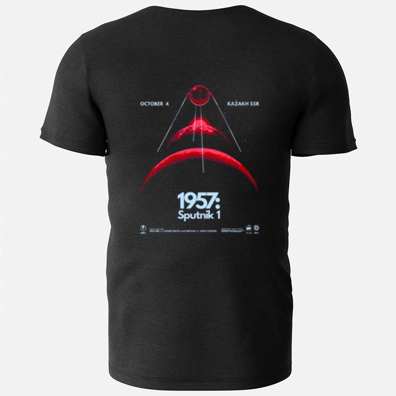 1957 Sputnik 2001 A Space Odyssey T-Shirts