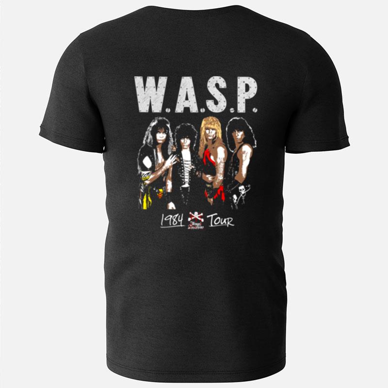 1984 Winged Assassins Tour Wasp Band T-Shirts