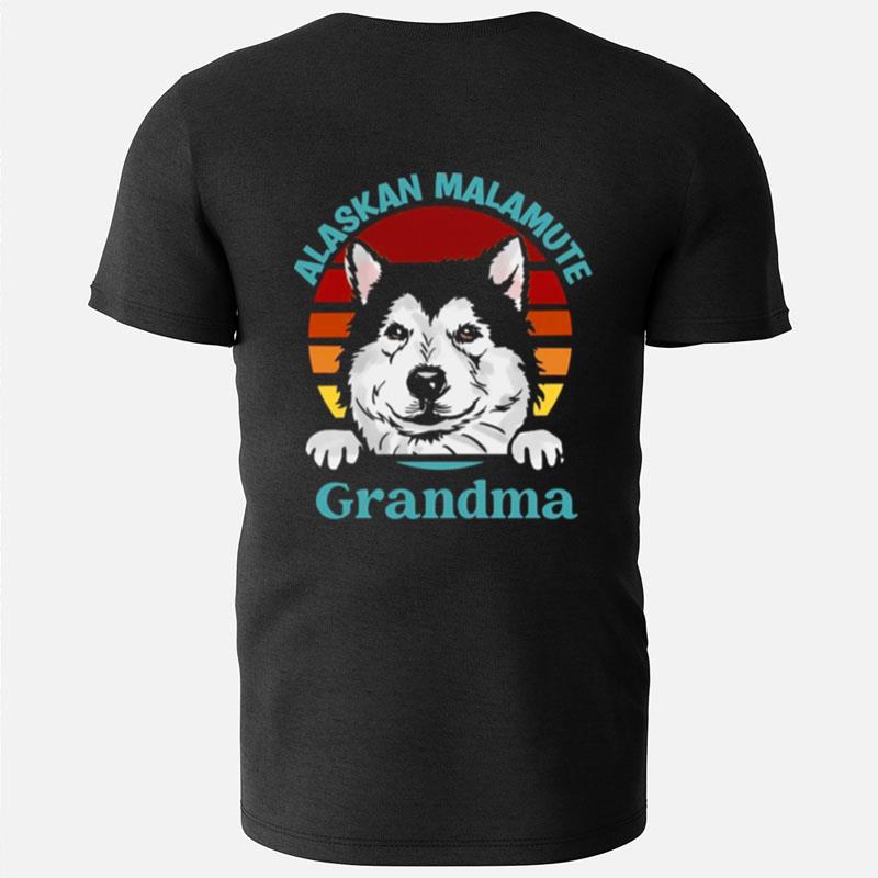 Alaskan Malamute Grandma T-Shirts