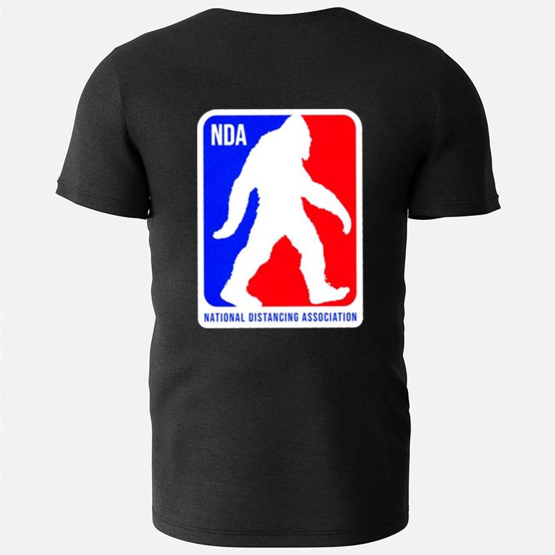 Bigfoot Nda National Distancing Association T-Shirts