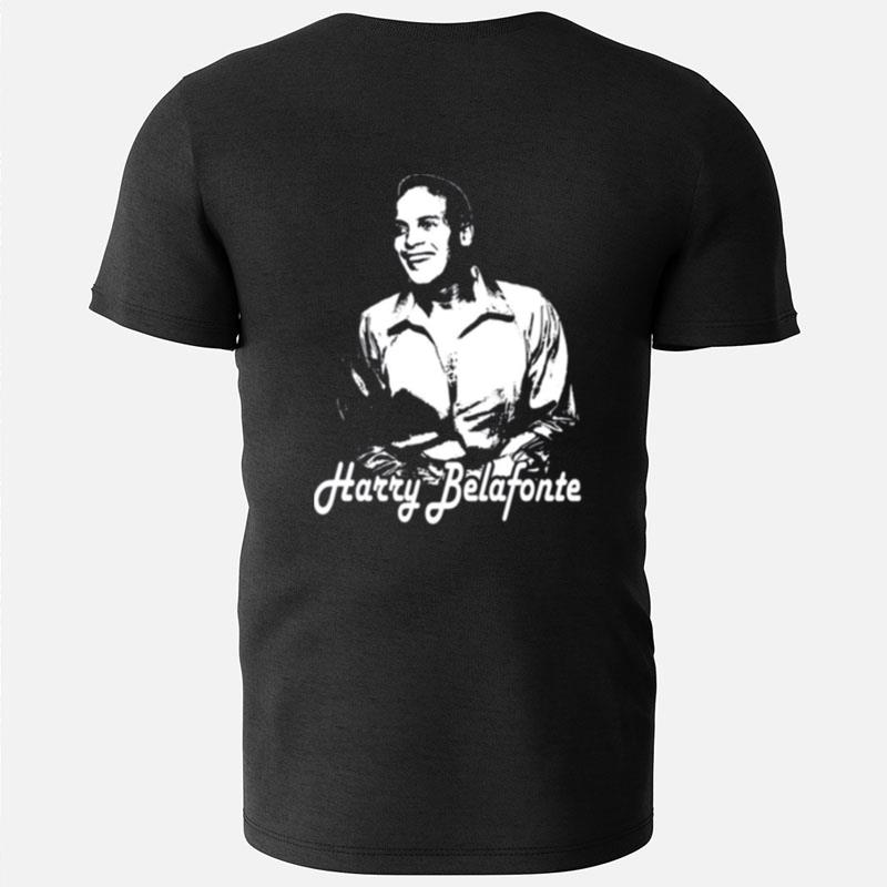 Black And White Art Harry Belafonte T-Shirts