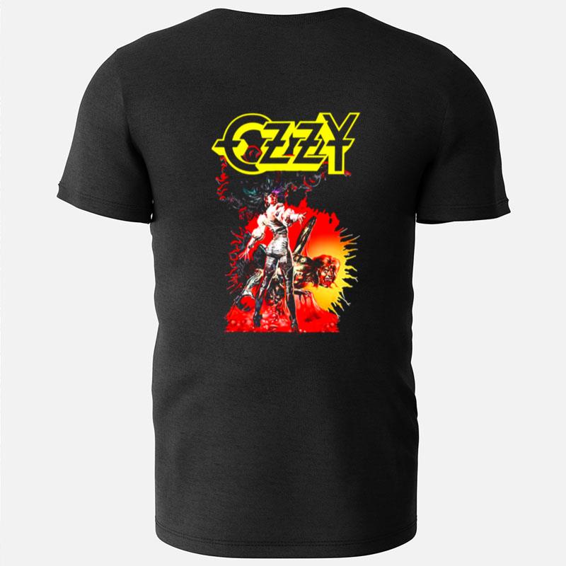 Blizzard Album Ozzy Osbourne Cover Graphic T-Shirts