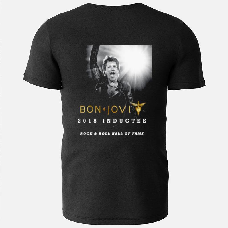 Bon Jovi 2018 Inductee Rock & Roll Hall Of Fame T-Shirts
