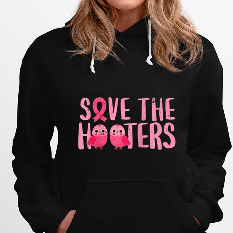 Breast Cancer Awareness Month Save The Hooters Pink October T-Shirts