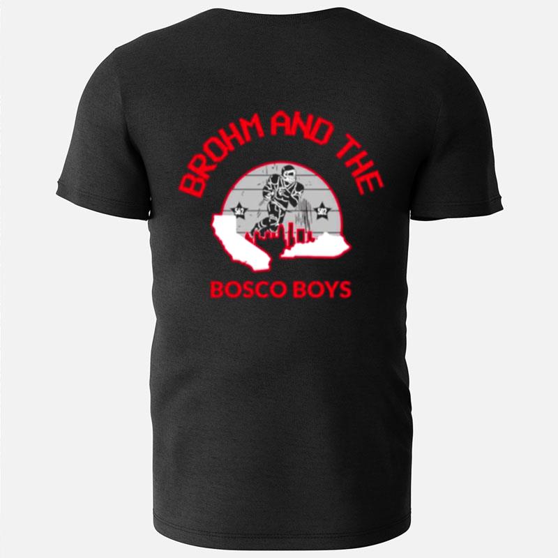 Brohm And The Bosco Boys Football Player T-Shirts