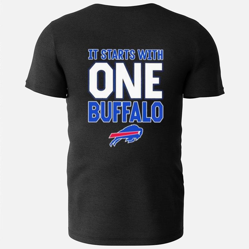Buffalo Bills It Starts With One Buffalo T-Shirts