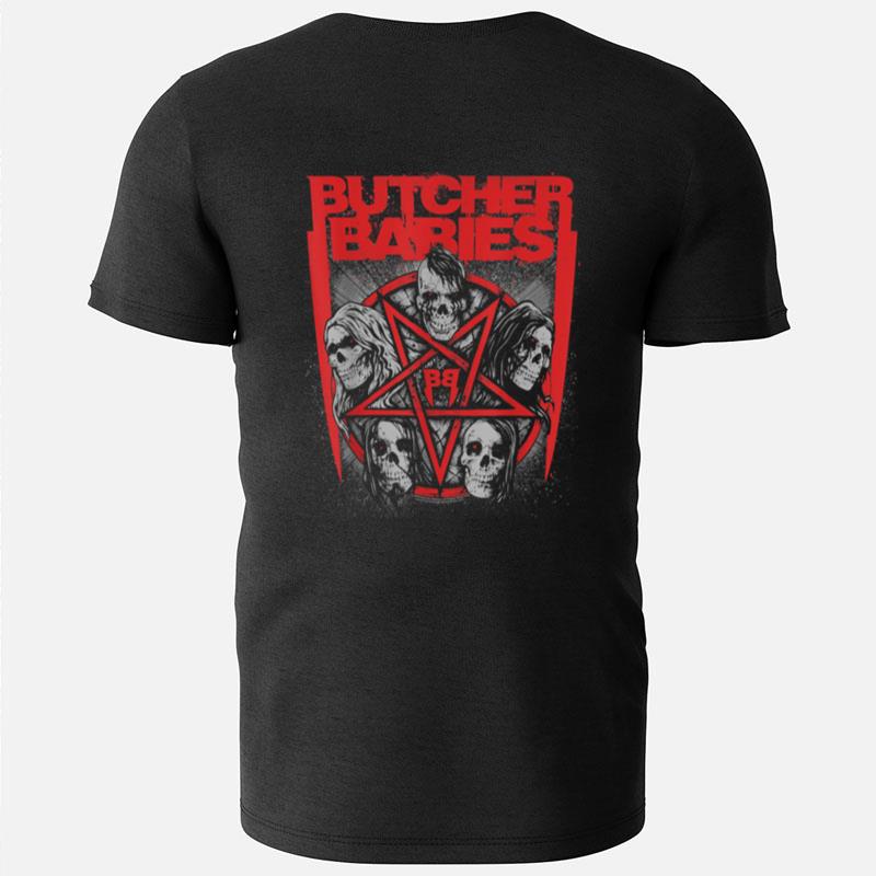 Butcher Babies Pentagram T-Shirts