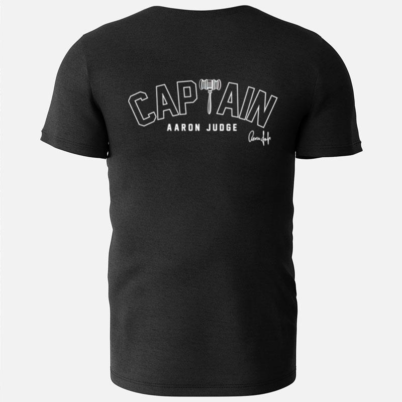 Captain Aaron Judge Signature T-Shirts