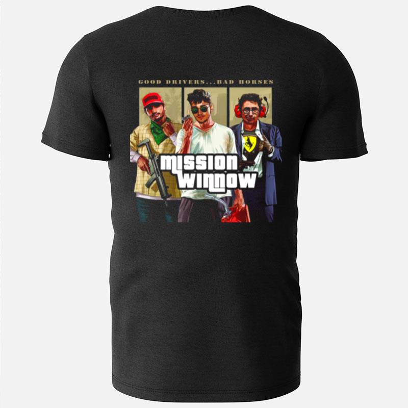 Charles Leclerc F1 Mission Win Now Gta Style T-Shirts