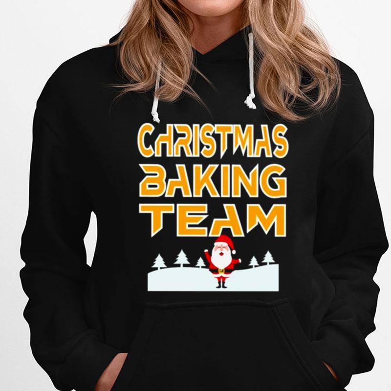Christmas Baking Team Santa Claus T-Shirts