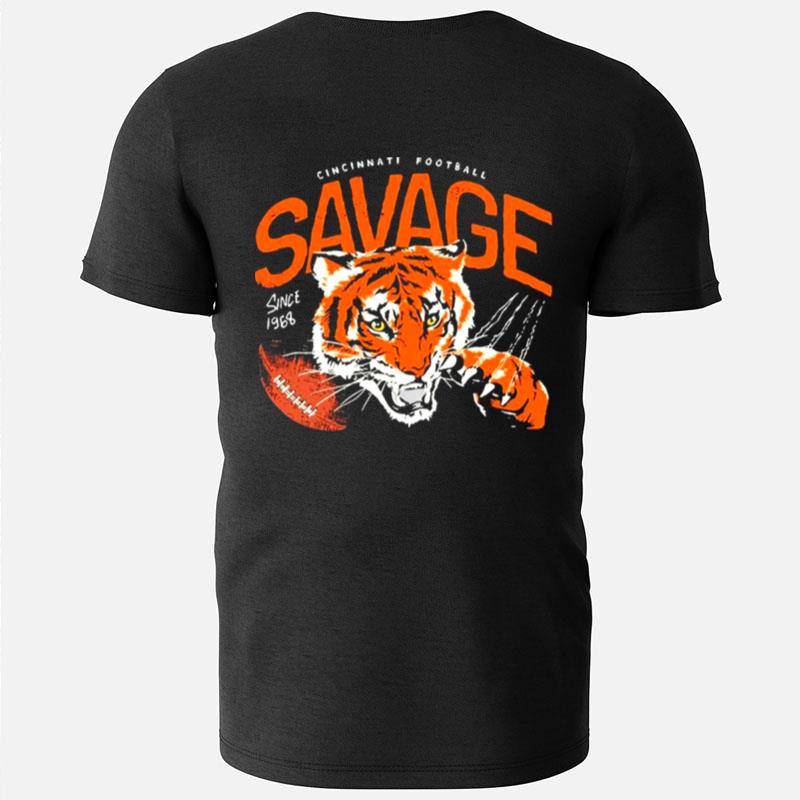 Cincinnati Football Savage Since 1968 T-Shirts