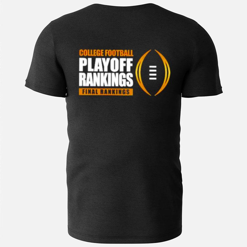College Football Playoff Rankings Final Rankings T-Shirts