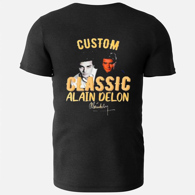 Custom Classic Alain Delon Maindely Signature T-Shirts