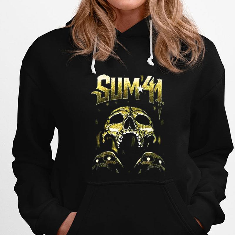 Dead Skull Art Sum 41 Band T-Shirts