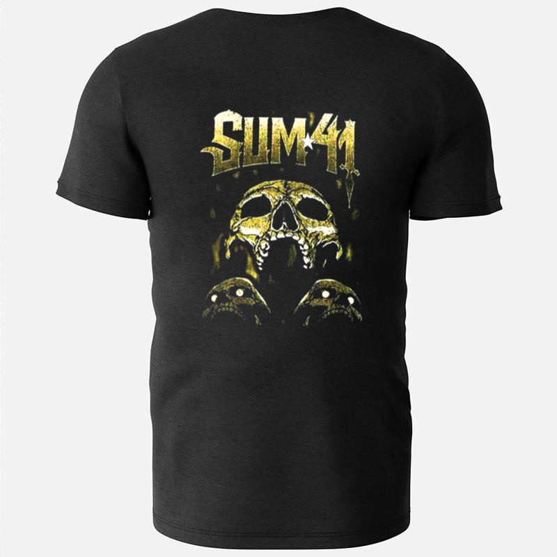 Dead Skull Art Sum 41 Band T-Shirts