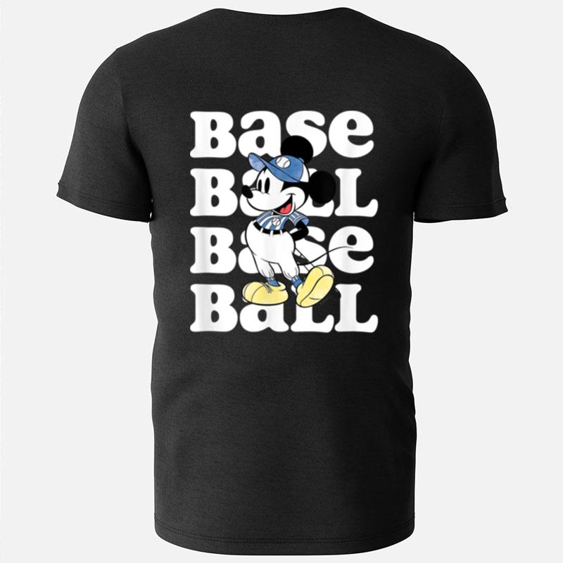 Disney Mickey Stacked Baseball T-Shirts