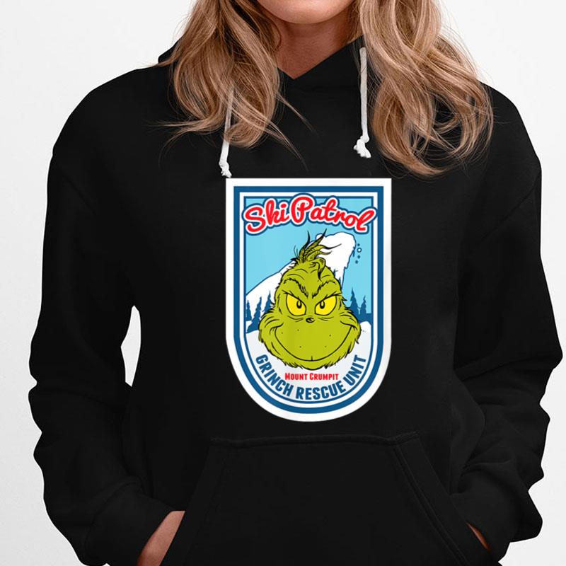 Dr. Seuss Grinch Ski Patrol Rescue Unit T-Shirts