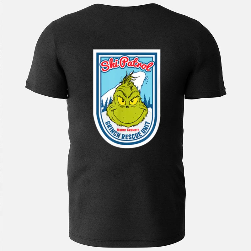 Dr. Seuss Grinch Ski Patrol Rescue Unit T-Shirts
