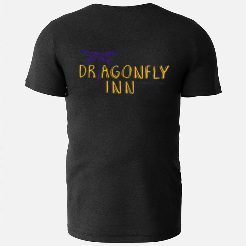 Dragonfly Inn Watercolor Logo Gilmore Girls T-Shirts