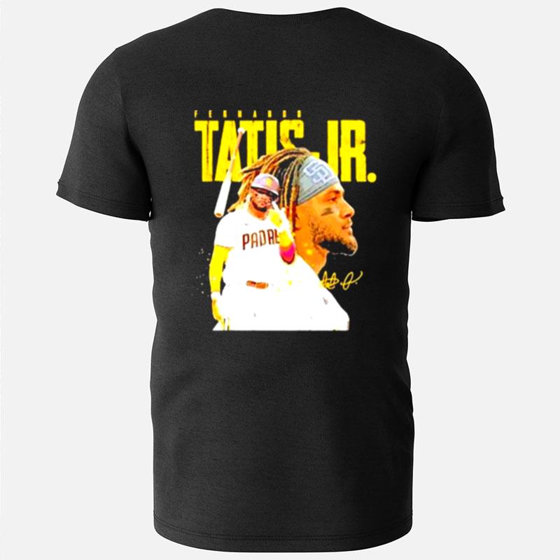Fernando Tatis Jr San Diego Padres Player Signature T-Shirts