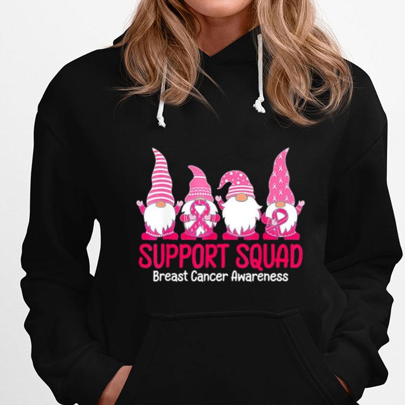 Gnome Support Squad Breast Cancer Awareness T-Shirts