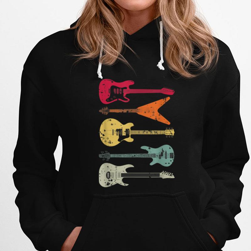 Guitar Item. Gift For Guitarist Retro Style T-Shirts