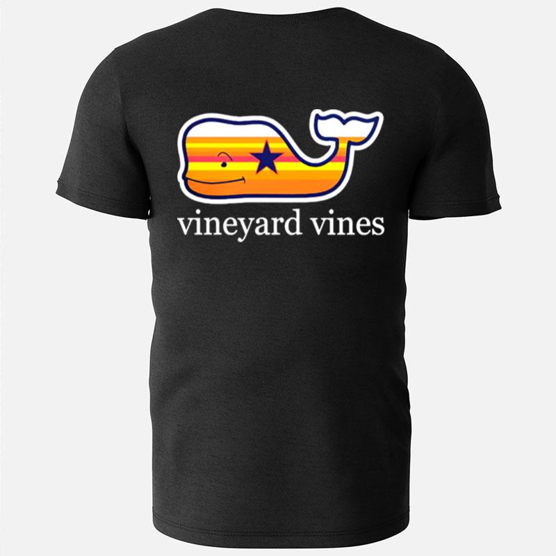 Houston Astros Vineyard Vines Filled In Whale T-Shirts