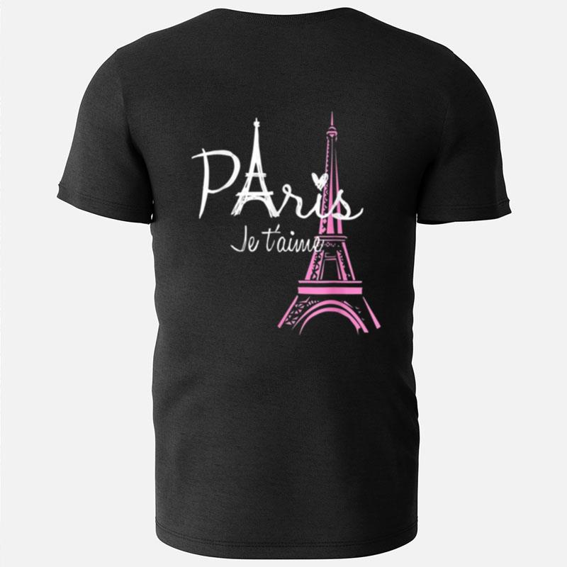 I Love Paris Eiffel Tower France T-Shirts