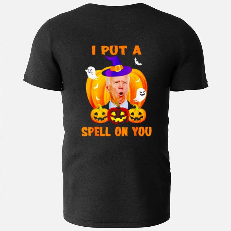 I Put A Spell On You Halloween Joe Biden T-Shirts