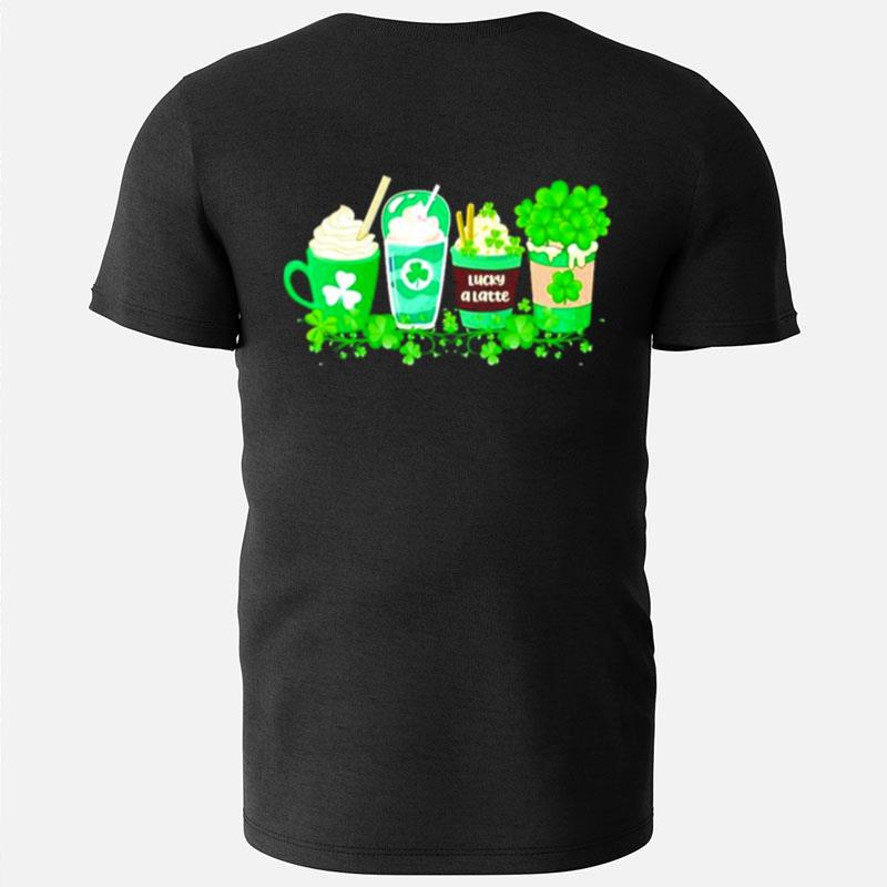 Irish Shamrock Coffee Cup St Patrick's Day T-Shirts