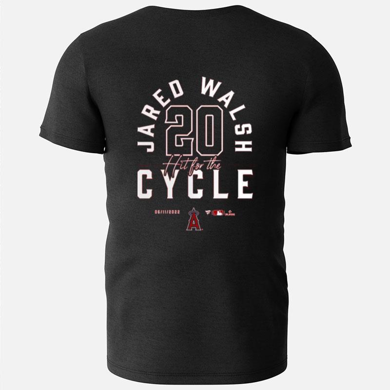 Jared Walsh Red Los Angeles Angels Cycle T-Shirts